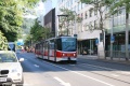 Vůz KT8D5.RN2P #9096 vypravený na linku 15 míří Radlickou ulicí k Ženským domovům. | 29.6.2012