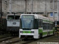 Vůz RT6N1 ev.č.9103 odstavený v DPOV Nymburk. | 1.10.2009