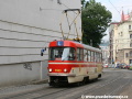Cvičný vůz T3 ev.č.5503 stoupá ulicí Na Moráni ke Karlovu náměstí | 31.5.2007