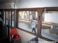 Ano, interiér vozů T3 vyzdobený koženkovým polepem byl jedničkou, kterou má z provozních vozů zachován již jen cvičný vůz T3 ev.č.5505 pocházející z vozu T3 ev.č.6164 druhého obsazení | 20.5.1998