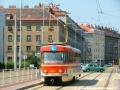 Do zastávky Solidarita přijíždí cvičný vůz T3 ev.č.5511. | 30.7.2004