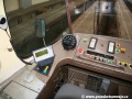 Detailní pohled na levou část ovládacího panelu řidiče cvičného vozu T3 ev.č.5511. | 6.12.2010