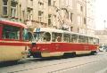 Cvičný vůz ev.č.5514 jako druhý v soupravě s vozem ev.č.5501