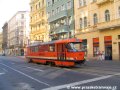 Předkolaudace přeložky tramvajové tratě na náměstí Republiky pracovním vozem T3 ev.č.5521. | 13.9.2006