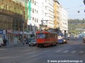 Předkolaudace přeložky tramvajové tratě na náměstí Republiky pracovním vozem T3 ev.č.5521. | 13.9.2006