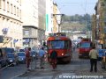 Předkolaudace přeložky tramvajové tratě na náměstí Republiky pracovním vozem T3 ev.č.5521. | 13.9.2006