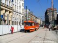 Předkolaudace přeložky tramvajové tratě na náměstí Republiky pracovním vozem T3 ev.č.5521. | 13.9.2006