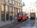 Předkolaudace přeložky tramvajové tratě na náměstí Republiky pracovním vozem T3 ev.č.5521. | 13.9.2006