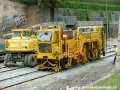 Podbíječka Plasser & Theurer 08-275 ZW v Chotkově ulici