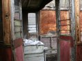 Bývalý vlečný vůz DP Praha ev.č.1050 sloužil jako sklad u sportovního hřiště v Praze-Motole. | 2.3.2007