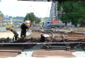Rekonstrukce křižovatky Výtoň v pohledu od Vyšehradského tunelu