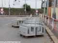 Prefabrikované betonové „L“ profily připravené uložení. | 17.4.2012